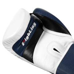 Fighting Sports Boxing Gloves Fighting Force Leather Boxing Gloves - Hook & Loop wrist strap