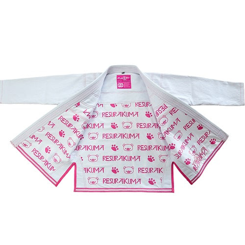 Fluory BJJ BJJ Female Fluory Grappling Resurakuma BJJ Gi White