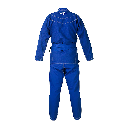 Fluory BJJ BJJ Female Fluory Grappling White Crane BJJ Gi Blue