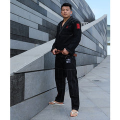 Fluory BJJ BJJ Gis Fluory Grappling No Regret BJJ Gi Black