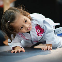 Fluory BJJ BJJ Kids Fluory Grappling Resurakuma Kids BJJ Gi White