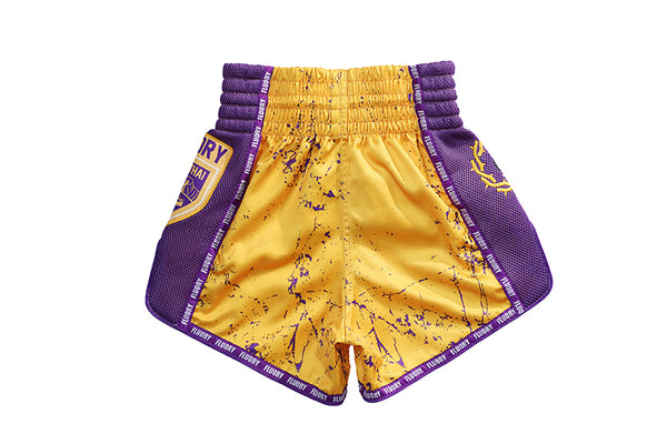 Fluory Muay Thai Muay Thai Shorts Fluory Bloodbath Muay Thai Shorts Purple