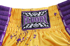 Fluory Muay Thai Muay Thai Shorts Fluory Bloodbath Muay Thai Shorts Purple