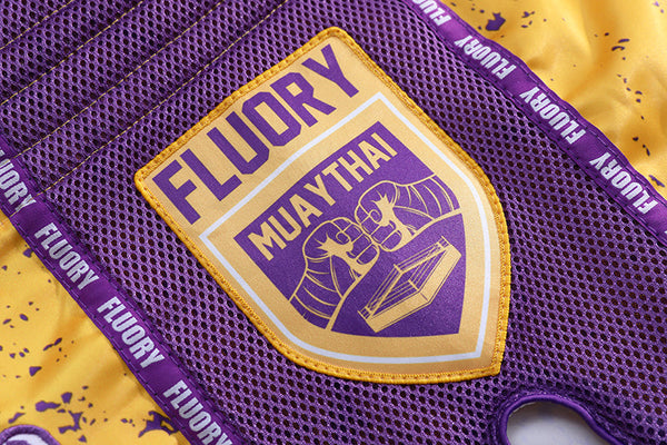 Fluory Muay Thai Muay Thai Shorts Fluory Bloodbath Muay Thai Shorts Purple