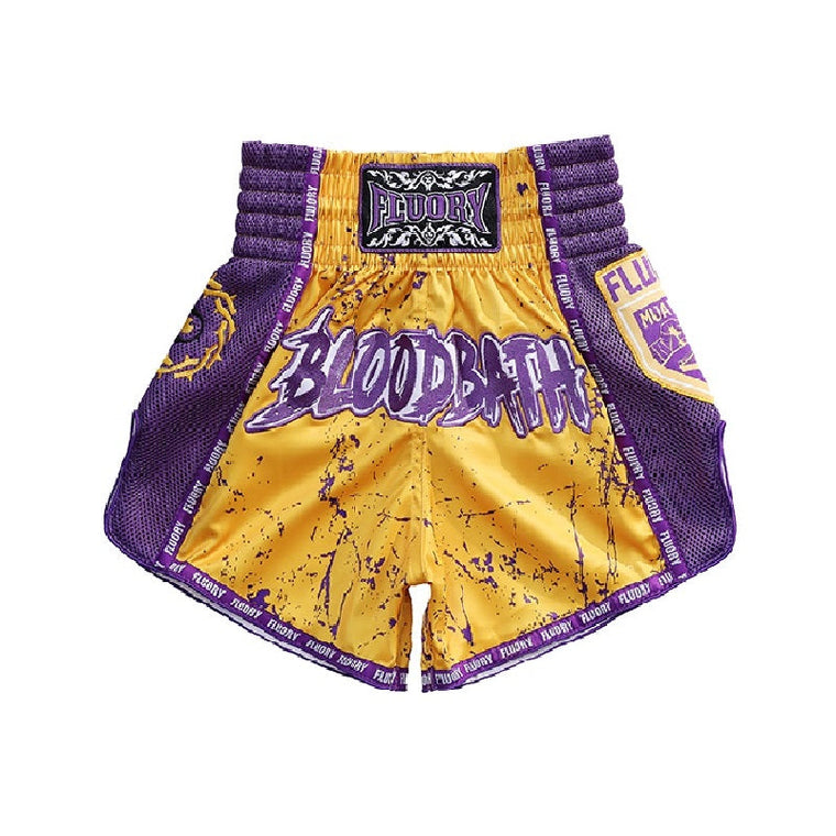 Fluory Bloodbath Muay Thai Shorts Purple