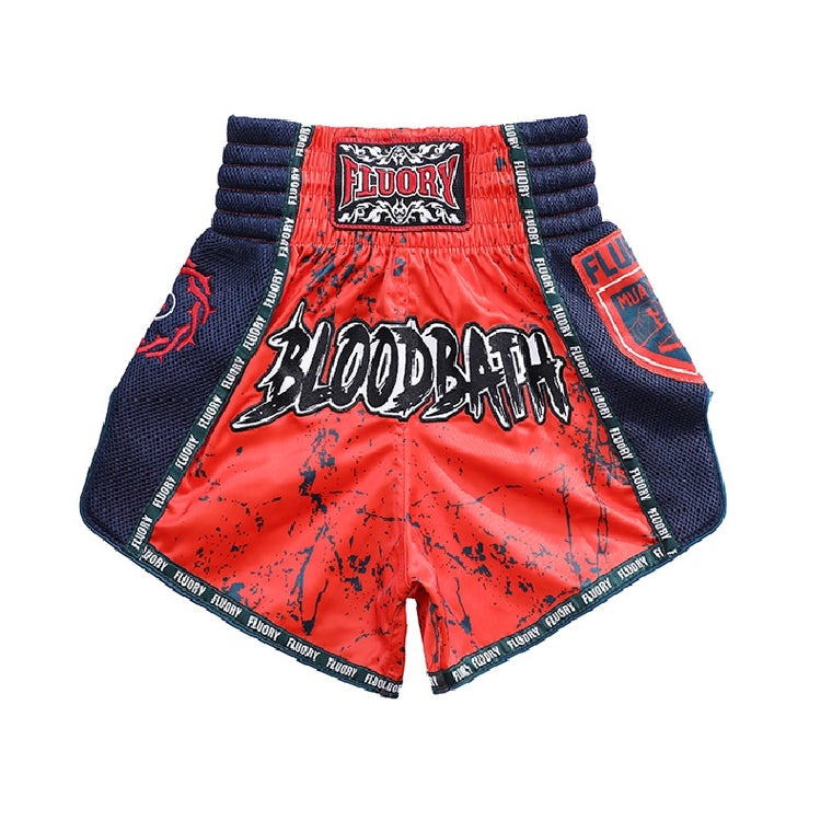 Fluory Bloodbath Muay Thai Shorts Red