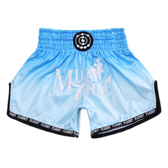 Fluory Muay Thai Muay Thai Shorts Fluory Fade Muay Thai Shorts Blue