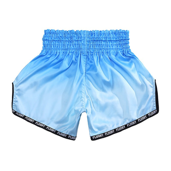 Fluory Muay Thai Muay Thai Shorts Fluory Fade Muay Thai Shorts Blue