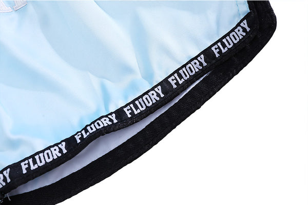 Fluory Muay Thai Muay Thai Shorts Fluory Fade Muay Thai Shorts Blue