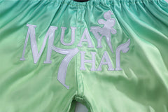 Fluory Muay Thai Muay Thai Shorts Fluory Fade Muay Thai Shorts Green