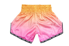 Fluory Muay Thai Muay Thai Shorts Fluory Fade Muay Thai Shorts Orange