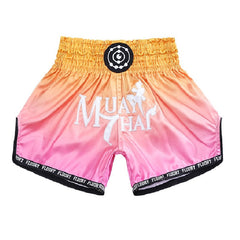 Fluory Muay Thai Muay Thai Shorts Fluory Fade Muay Thai Shorts Orange