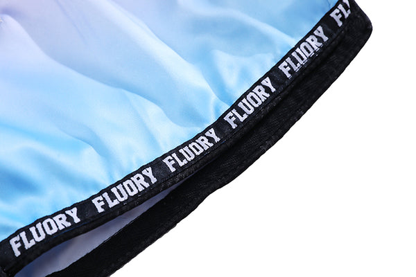 Fluory Muay Thai Muay Thai Shorts Fluory Fade Muay Thai Shorts Pink Blue