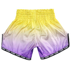 Fluory Muay Thai Muay Thai Shorts Fluory Fade Muay Thai Shorts Yellow