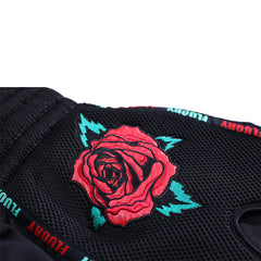 Fluory Muay Thai Muay Thai Shorts Fluory Guns & Rose Muay Thai Shorts Black