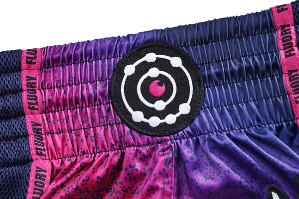 Fluory Muay Thai Muay Thai Shorts Fluory Rebellion Muay Thai Shorts Purple