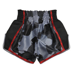 Fluory Muay Thai Muay Thai Shorts Fluory Stealth Muay Thai Shorts Black