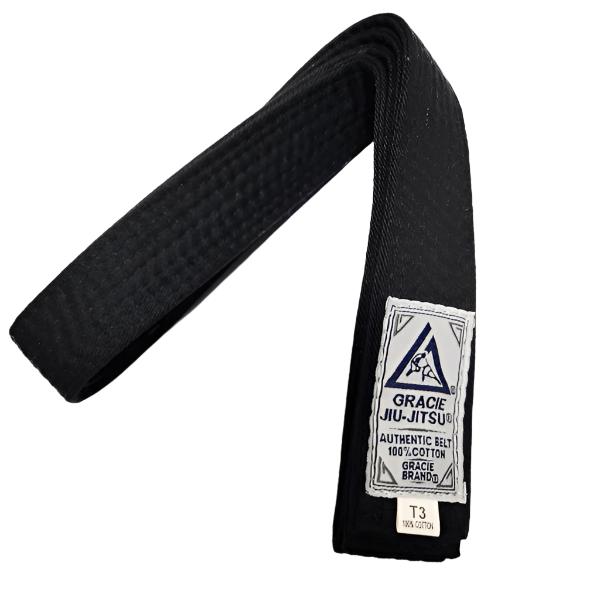 Gracie Jiu Jitsu BJJ Belts T0 / Black Gracie Jiu-Jitsu Baby Toddler White or Black BJJ Belt