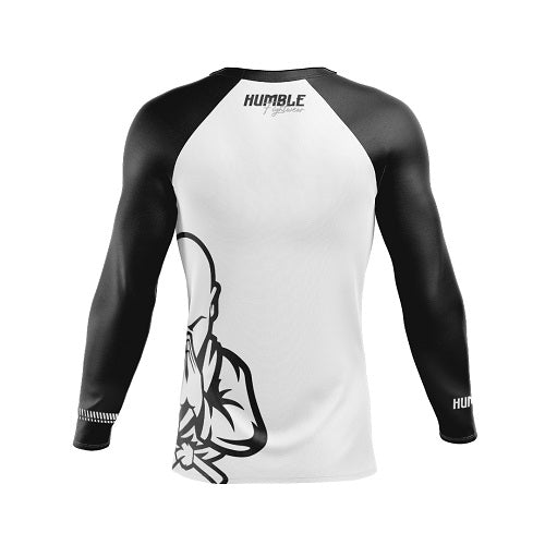 Humble Fightwear Longsleeve Rash Guard Humble Long Sleeve Ranked Rash Guards