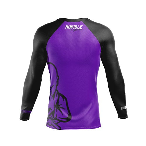 Humble Fightwear Longsleeve Rash Guard Humble Long Sleeve Ranked Rash Guards