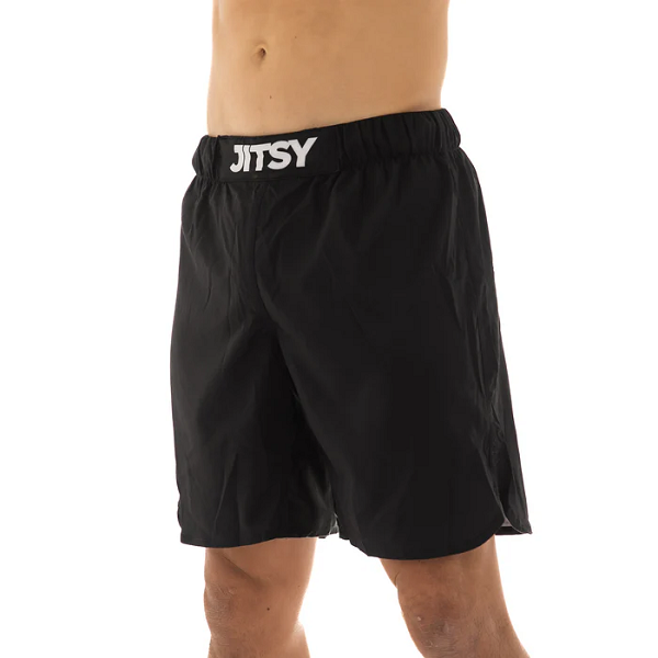 Jitsy Club MMA Shorts Jitsy Club Black Grappling Shorts - Men