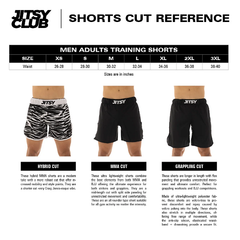 Jitsy Club MMA Shorts Jitsy Club Black MMA Shorts - Men