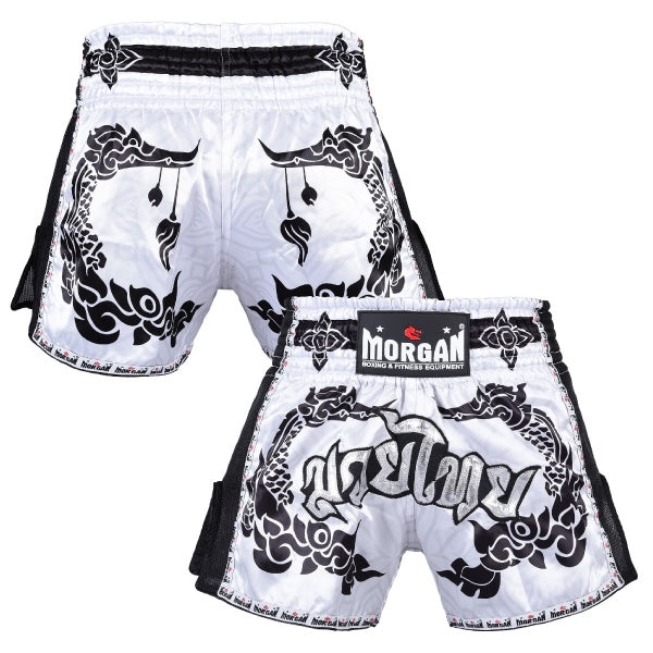 Morgan Muay Thai Shorts Morgan White Dragon Muay Thai Shorts