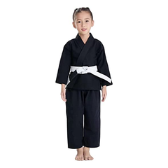 Not specified BJJ Kids M3 / Black Fluory Grappling Plain Kids Gi