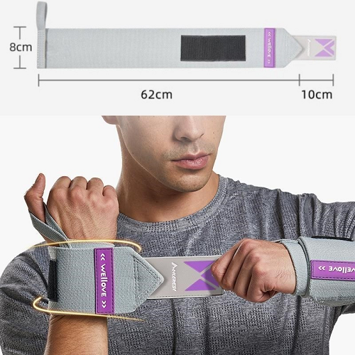 Not specified Weightlifting Straps & Supports Wellove Gym Wrist Supports