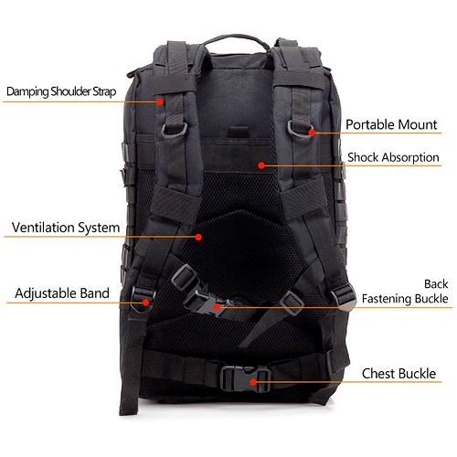 Pitbull Gear Bags Pitbull Tactical Backpack 30/50L