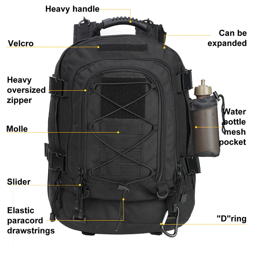 Pitbull Gear Bags Pitbull Tactical Expand Backpack 60L