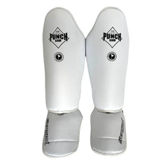 Punch Shin Guards M / White Punch Siam Sensor Military Shinguards