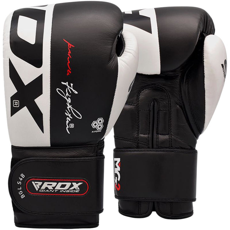 RDX S4 Leather Boxing Gloves