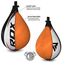 RDX Speed Bags RDX Leather Boxing Speedball