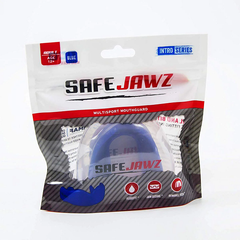 SafeJawz Mouth Guards Safejawz Intro Range Mouthguard Blue