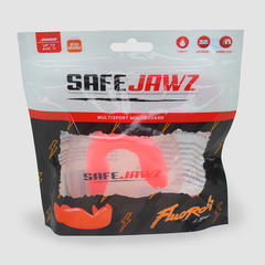 SafeJawz Mouth Guards Safejawz Intro Range Mouthguard Fluro Orange