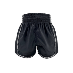 Savage Muay Thai Muay Thai Shorts Savage One Black Muay Thai Shorts