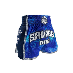 Savage Muay Thai Muay Thai Shorts Savage One Galaxy Muay Thai Shorts