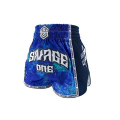 Savage Muay Thai Muay Thai Shorts Savage One Galaxy Muay Thai Shorts