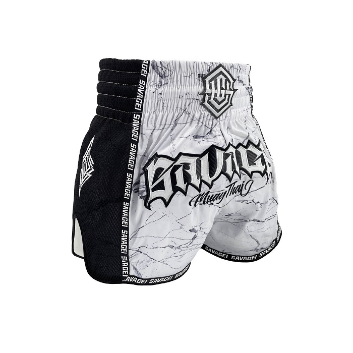 Savage One Marble Muay Thai Shorts