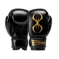 STING Boxing Gloves Kids Black/Gold Sting Arma Junior Boxing Gloves