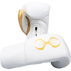 STING Boxing Gloves Lace Up White/Gold / 12oz Sting Evolution Boxing Gloves - Lace Up