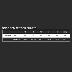 STING Boxing Shorts & Singlets AIBA Sting Mens Mettle Boxing Shorts - Black