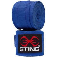 STING Hand Wraps & Accessories Blue Sting Boxing 4.5M Elasticised Hand Wraps