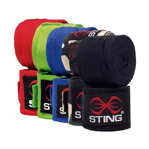 Sting Boxing 4.5M Elasticised Hand Wraps