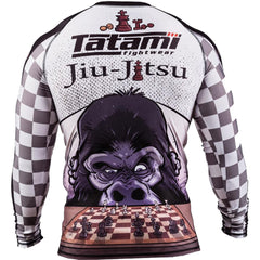 Tatami Longsleeve Rash Guard Tatami Chess Gorilla BJJ Rash Guard