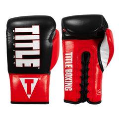 Title Boxing Boxing Gloves Kids Title Boxing Pro Style Kids Lace Up Boxing Gloves