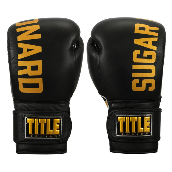 Title Boxing Boxing Gloves TITLE Boxing Sugar Ray Leonard Leather Bag Gloves