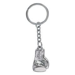 Title Boxing Glove Novelties TITLE Boxing Luxury Glove Keyring - Silver