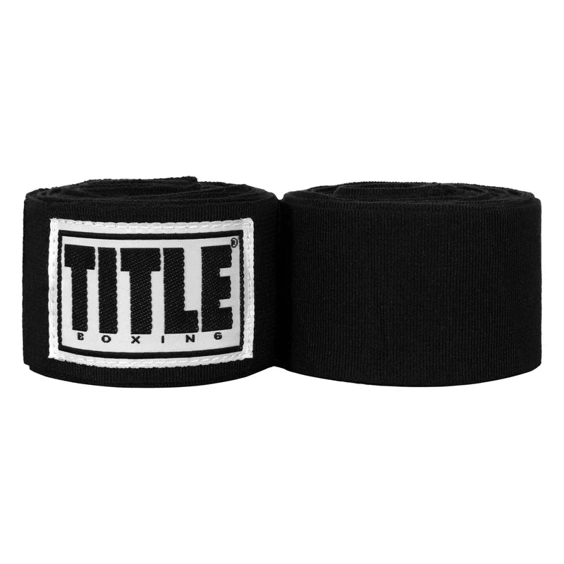 Title Boxing Hand Wraps & Accessories Regular Title Boxing Semi Elastic 210" Extra Long Hand Wraps with Pre-layered wrap